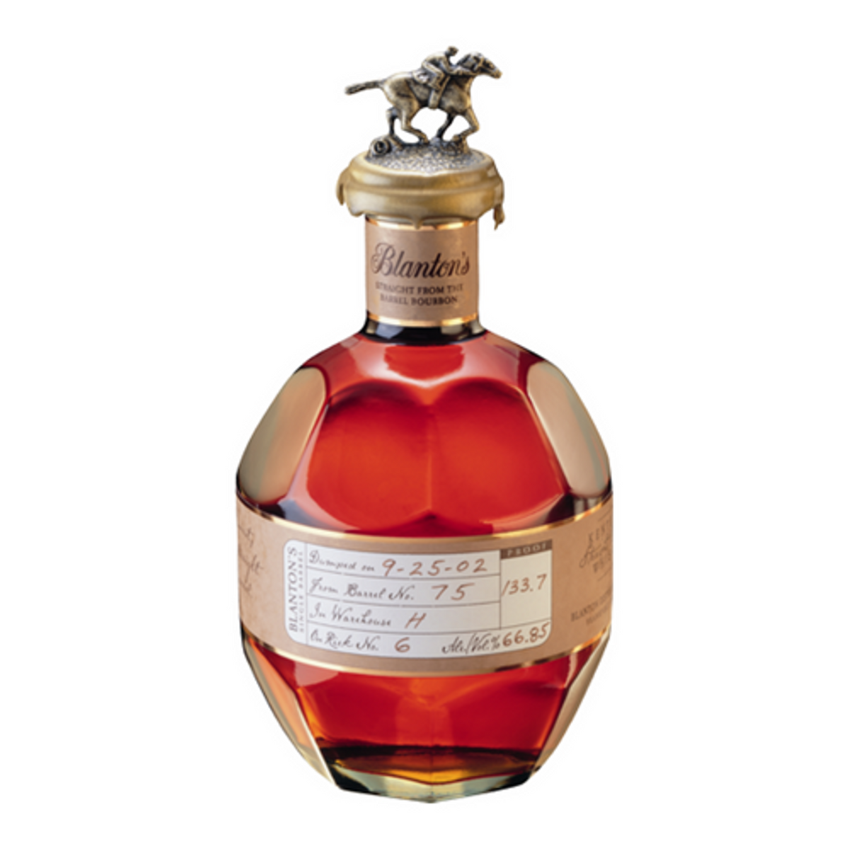 Blanton's Straight From The Barrel 750ml