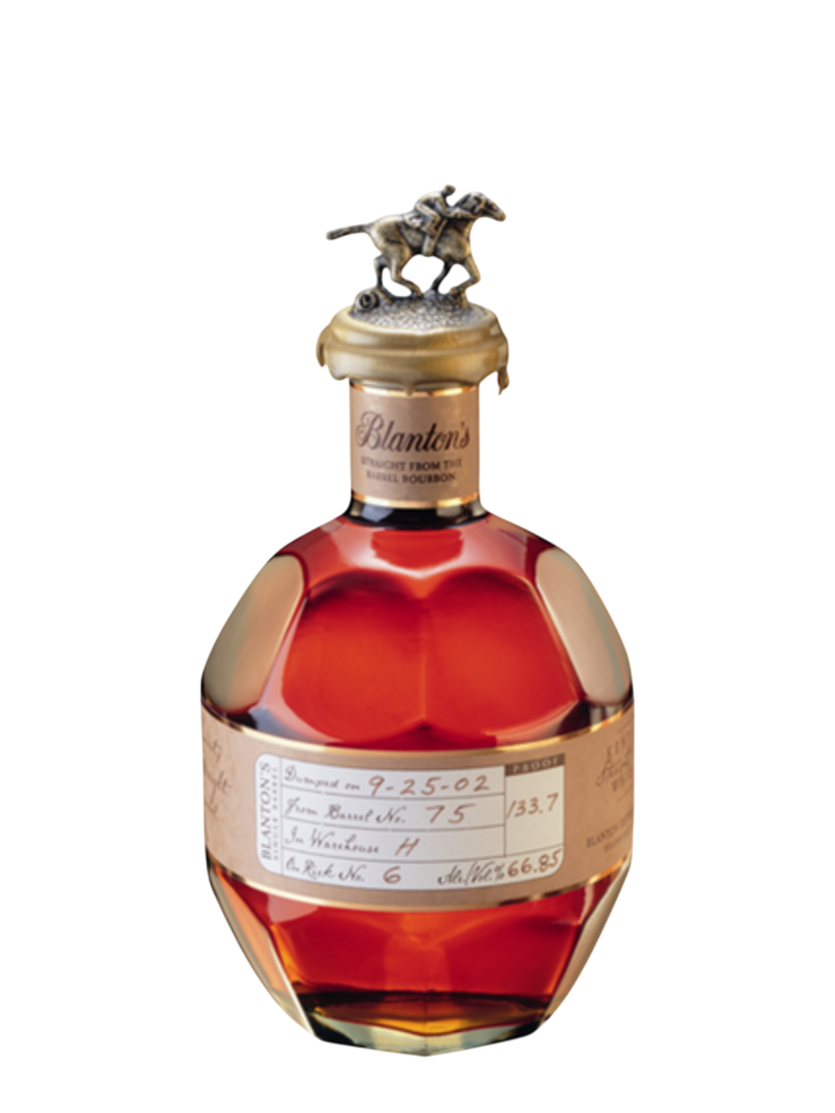 Blantons Straight From The Barrel 750 ml