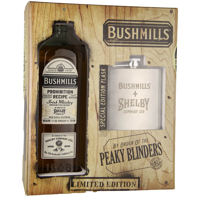 Bushmills Prohibition gift pack 750ml