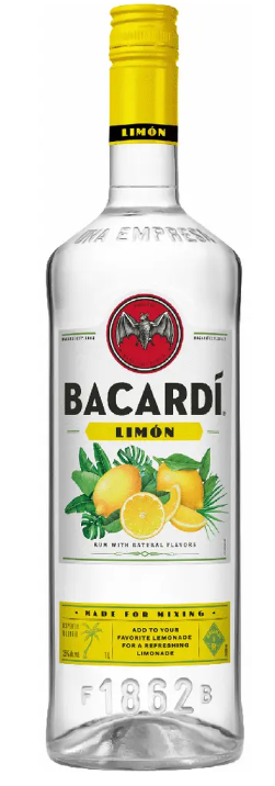 Bacardi Limon Rum 1L,.