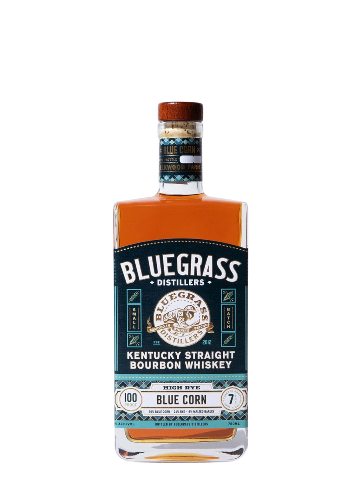 Bluegrass Distillers 6 Year Blue Corn Small Batch Kentucky Straight Bourbon Whiskey 750ml