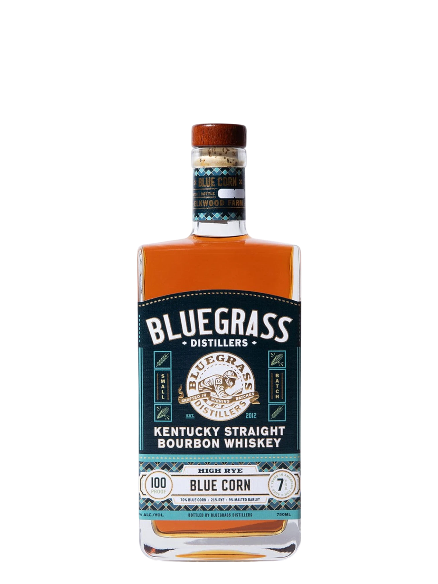Bluegrass Distillers 6 Year Blue Corn Small Batch Kentucky Straight Bourbon Whiskey 750ml