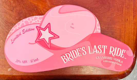 Bride's Last Ride Cranberry Vodka Limited Edition 375ml