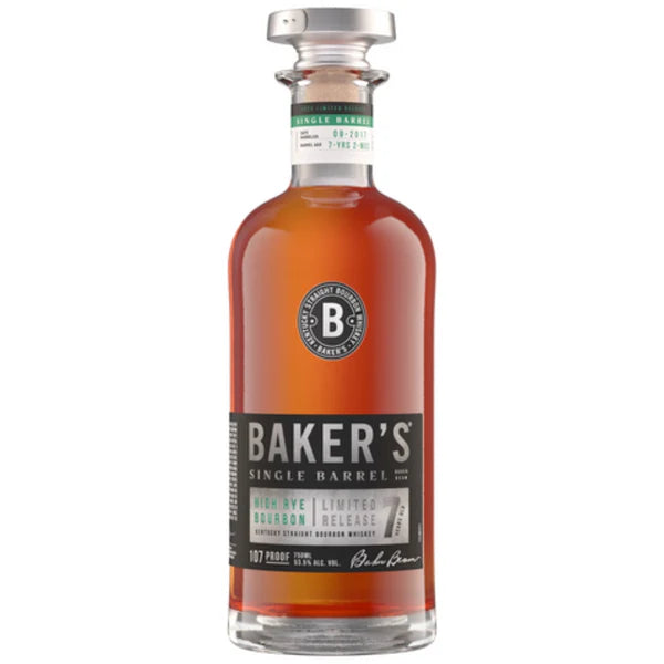 Baker's Single Barrel High Rye Bourbon 7yr