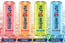 Super Lyte is a Vodka + Ade 8 pack