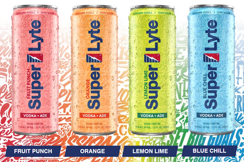 Super Lyte is a Vodka + Ade 8 pack