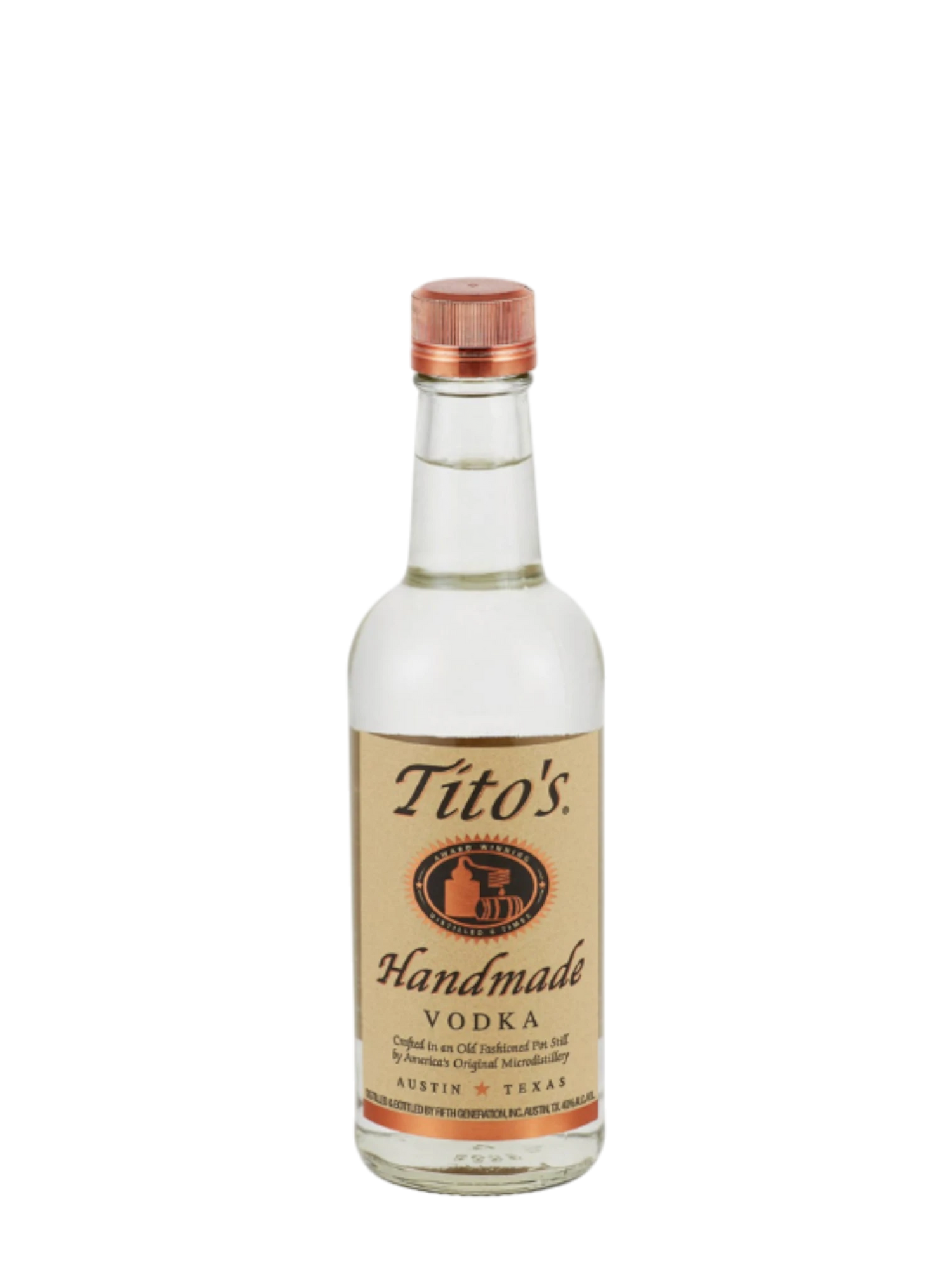 Tito's Handmade Vodka 375ml,.