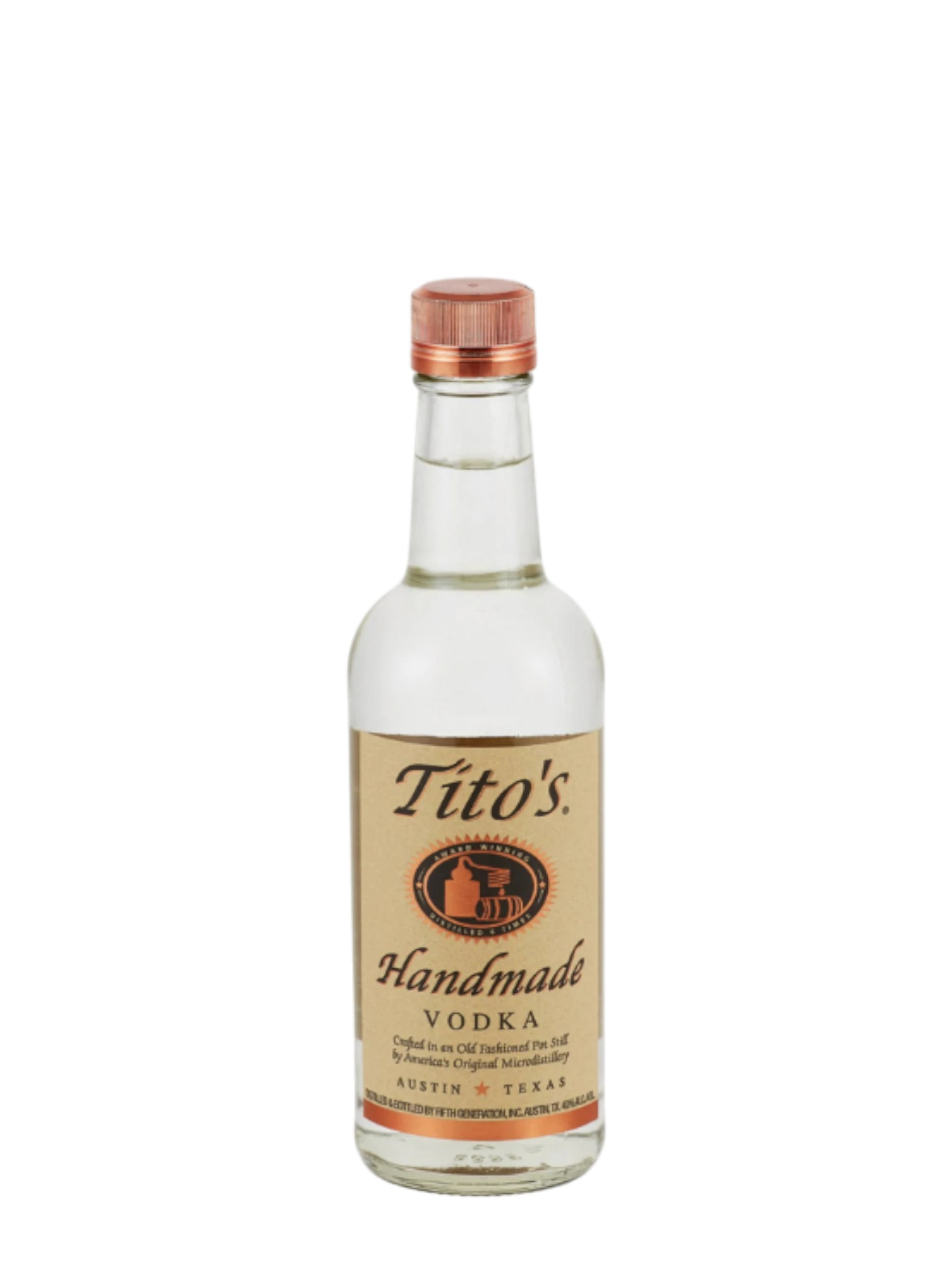 Tito's Handmade Vodka 375ml,.