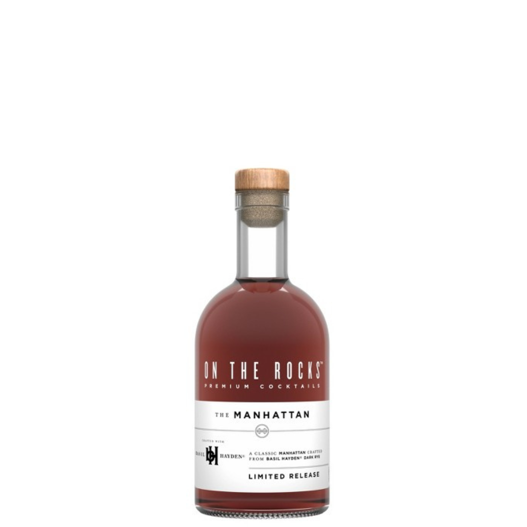 On The Rocks The Manhattan Cocktail RTD 375ml