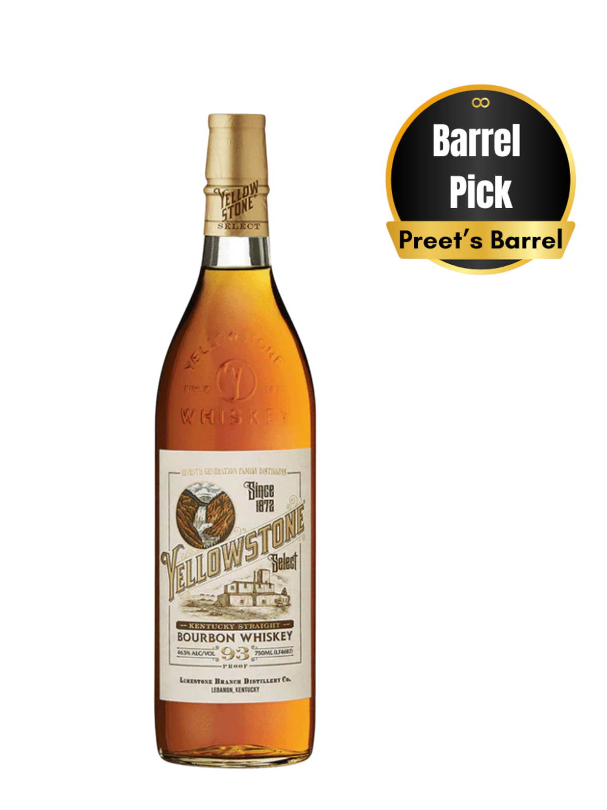 Yellowstone Bourbon Barrel Pick 750ml-  Single Barrel Pick