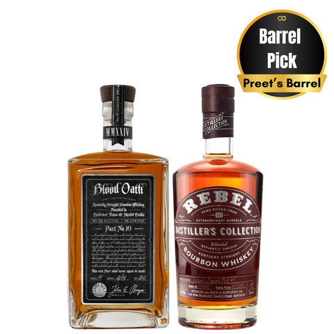 Blood Oath Pact 10 & Rebel Distiller's Collection Single Barrel Pick