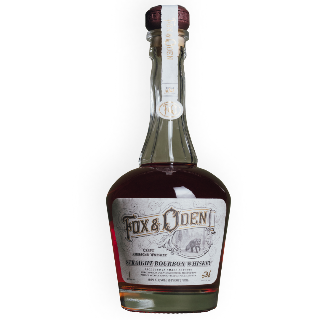 Fox & Oden Straight Bourbon Whiskey 750ml - Preet's Barrel