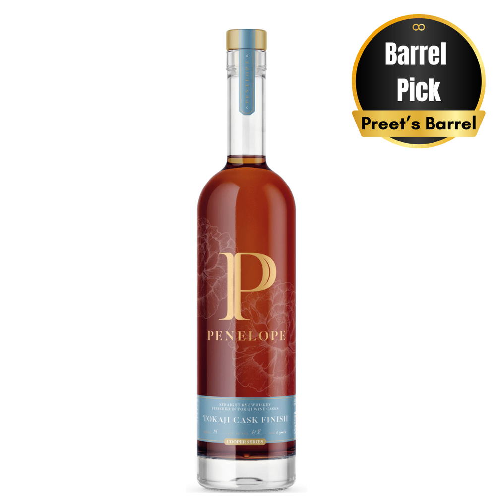 Penelope Tokaji Cask Finish Straight Rye Whiskey  Store Pick 750ml