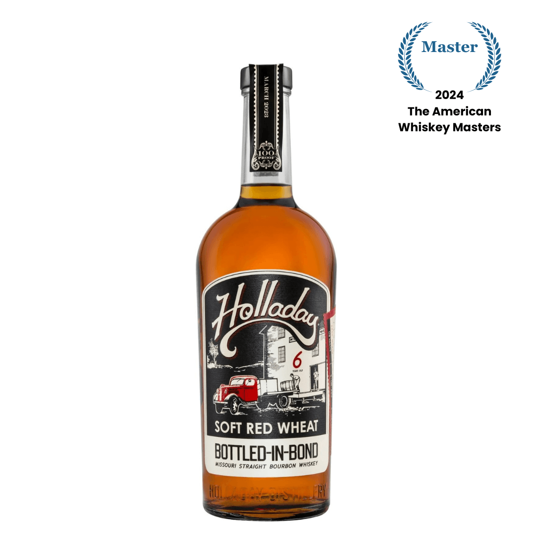 Ben Holladay Bottled in Bond  Soft red wheat 6yer750ml