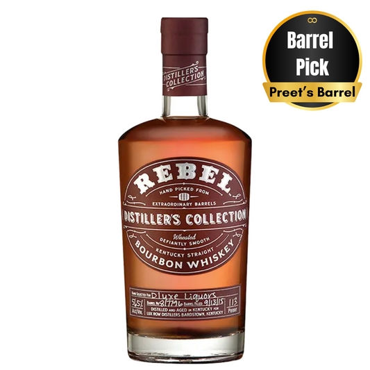 Rebel Distiller's Collection 113 Proof Single Barrel Select- Single Barrel Pick 750ml