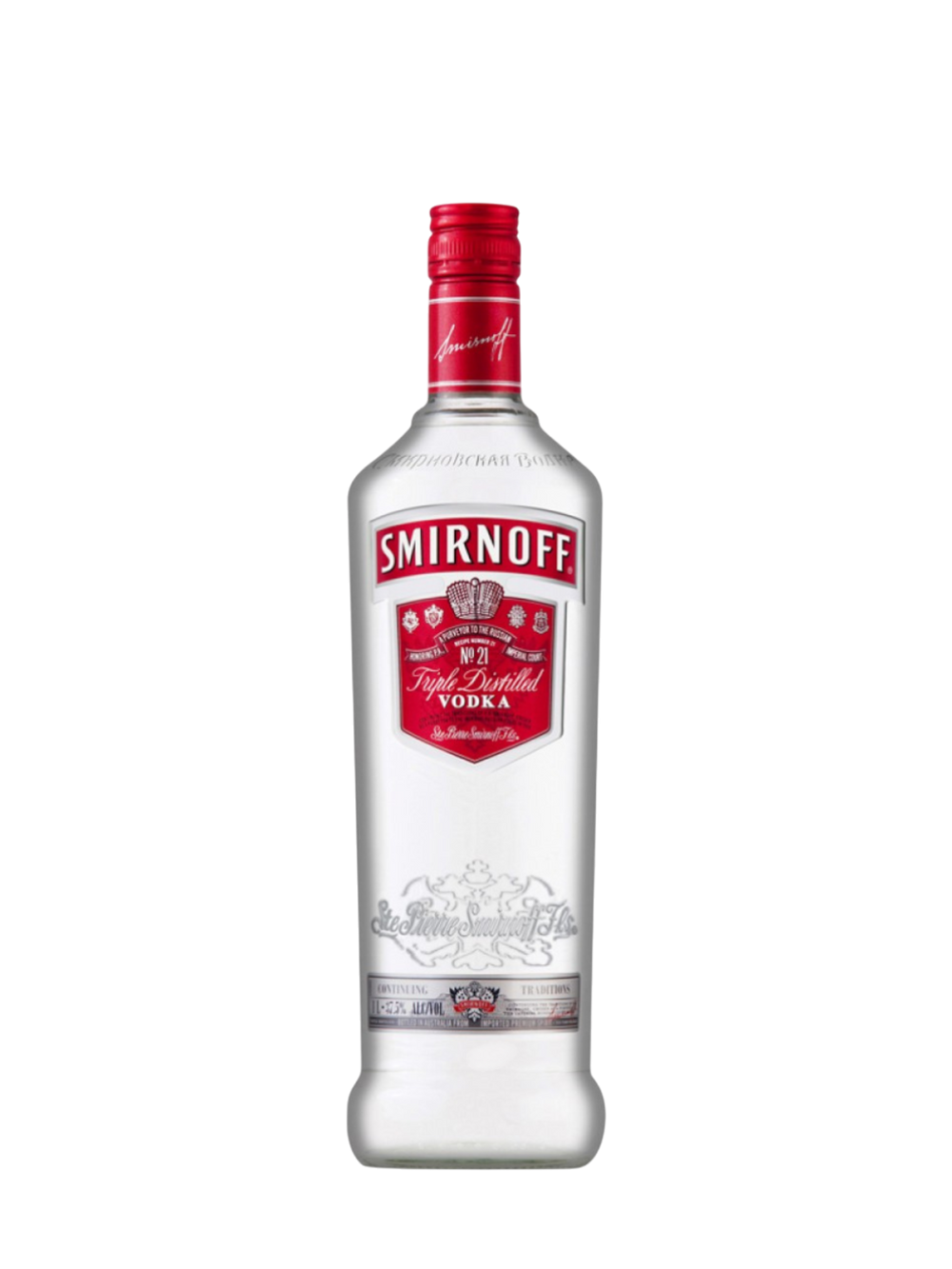 Smirnoff Vodka, Triple Distilled, Premium - 1 L
