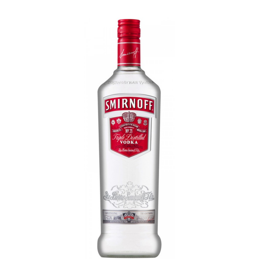 Smirnoff Vodka, Triple Distilled, Premium - 1 L