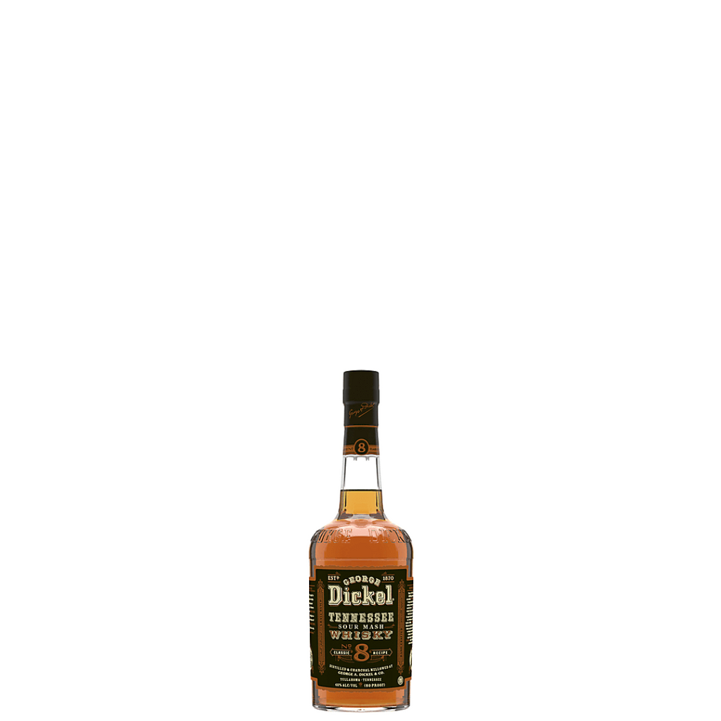 George Dickel No. 8 Sour Mash Tennessee Whisky 50ml – Preet's Liquors