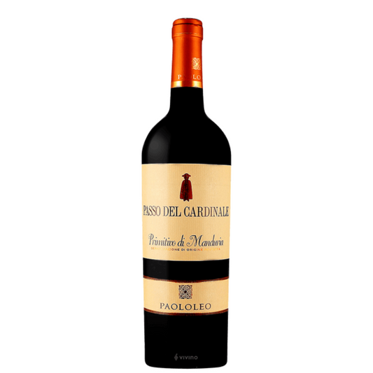 Paolo Leo 'Passo del Cardinale', Primitivo di Manduria 750ml