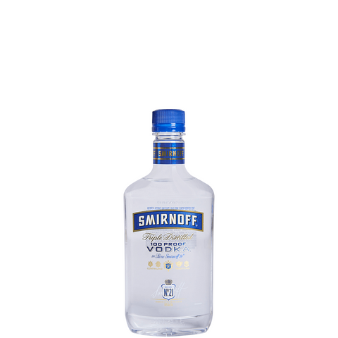 Smirnoff Vodka Proof 100 375ml