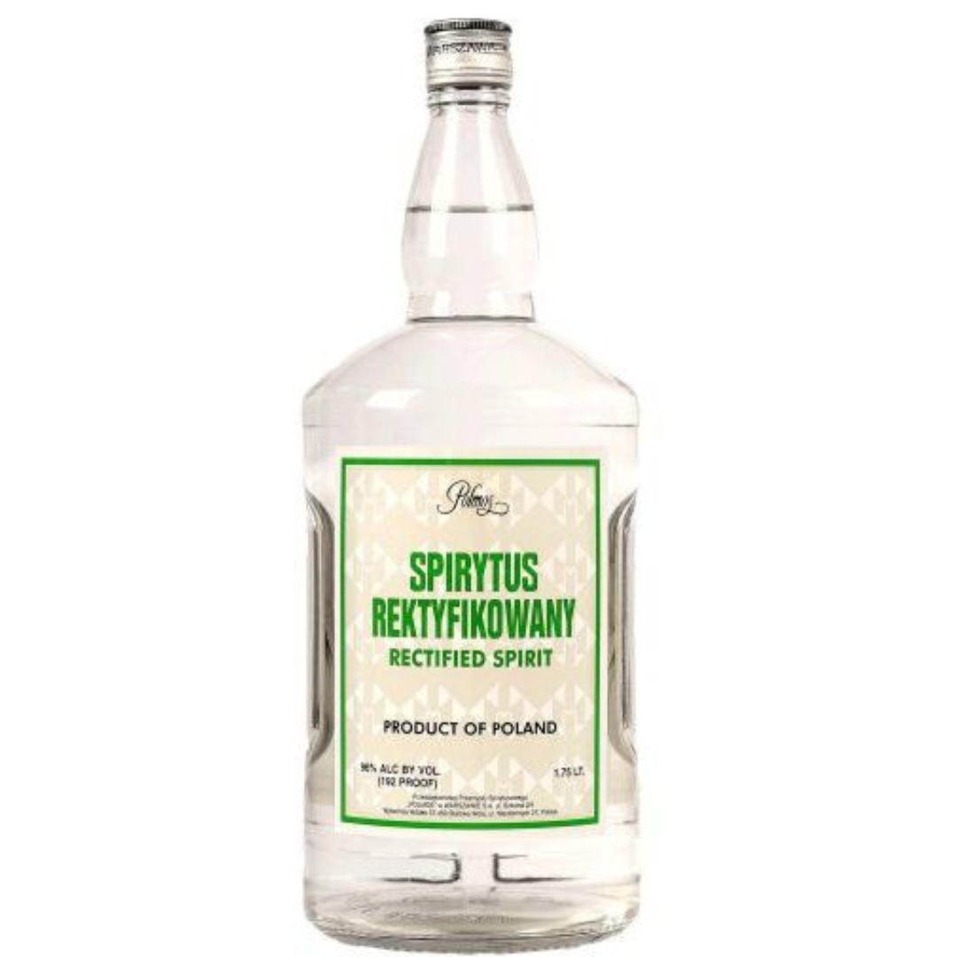 Polmos Spirytus Rektyfikowany Rectified Spirits 1.75L
