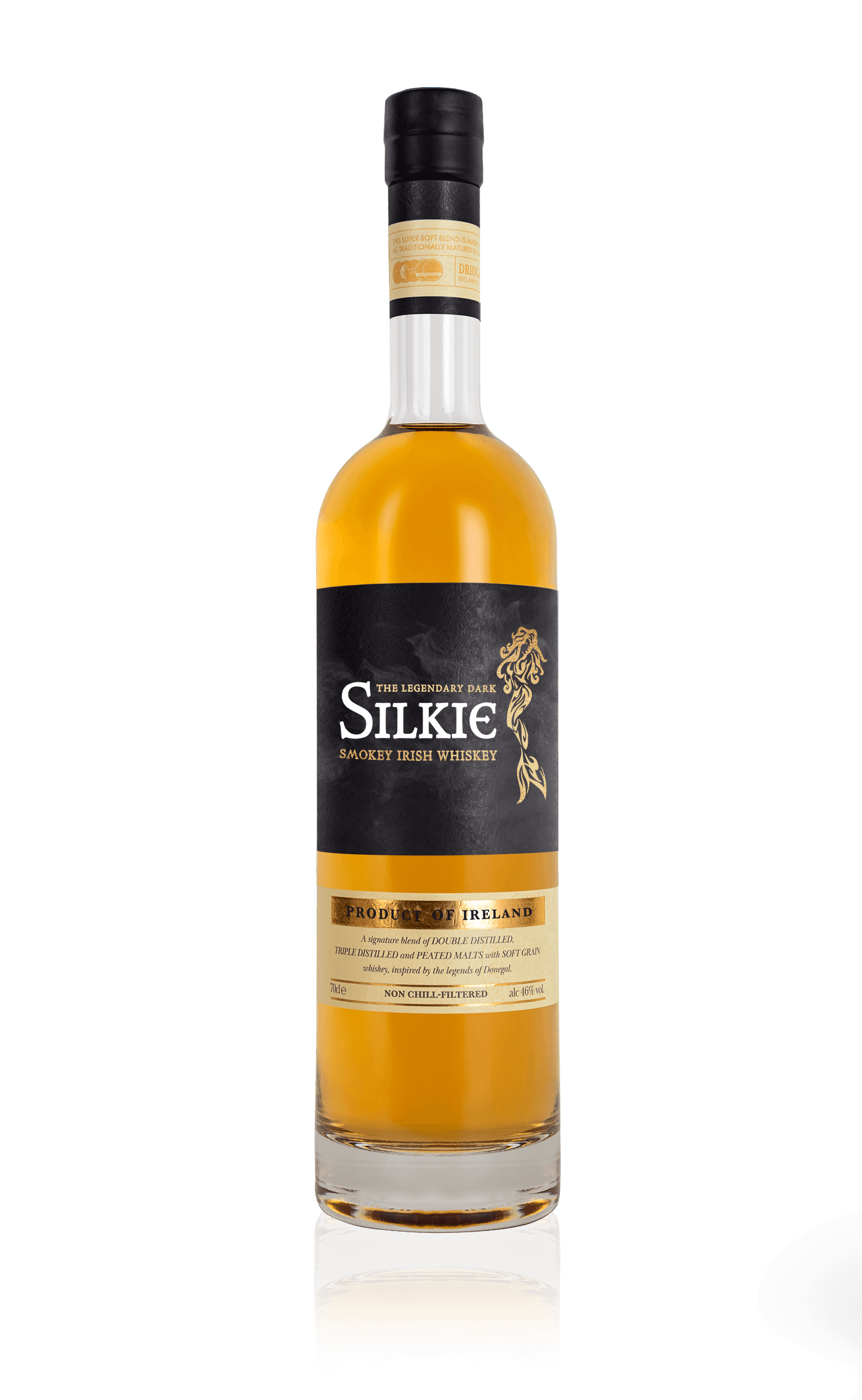 The Legendary Silkie Dark Irish Whiskey 750ml - Preet's Barrel