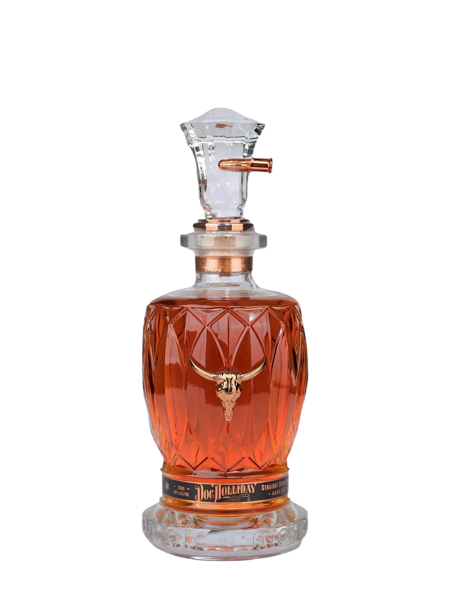 Doc Holliday 10 Years Old With Revolver Bourbon Whiskey 700m Gift Pack
