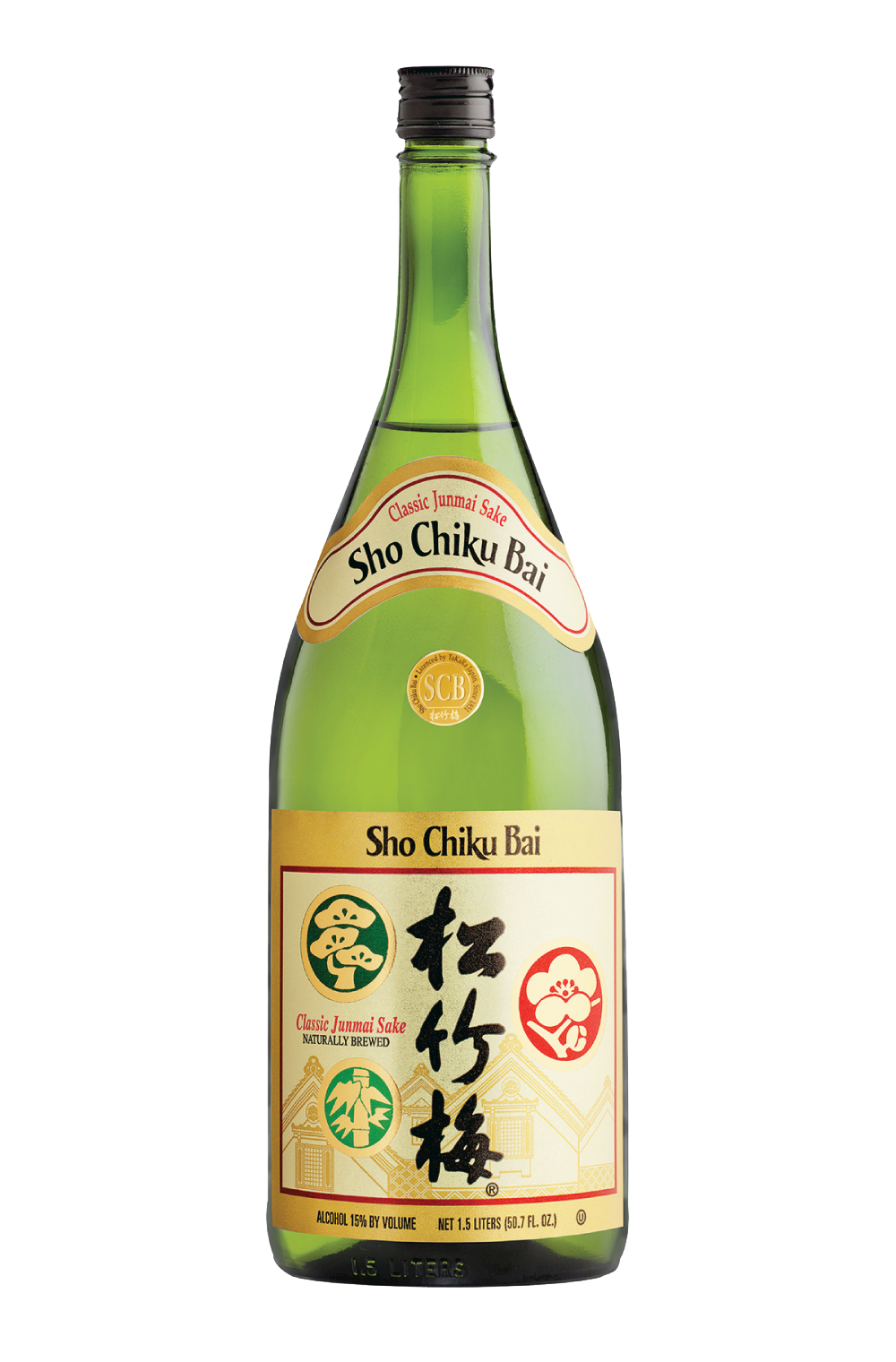 Sho Chiku Bai Junmai Sake Classic 1.5L'.