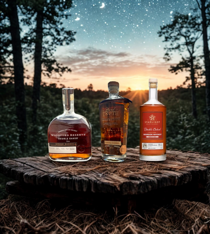 Double oak 3 bottle Combo Store Pick Single Barrel Bundle