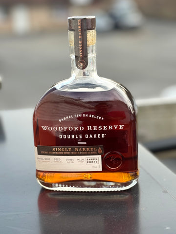 Woodford Reserve Double Oaked Barrel Proof Single  Barrel "Preet Liquor" 96.20 Proof 750ml