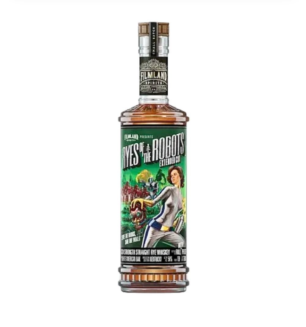 Filmland Ryes of the Robots Extended Cut Cask Strength Straight Rye Whiskey 750ML