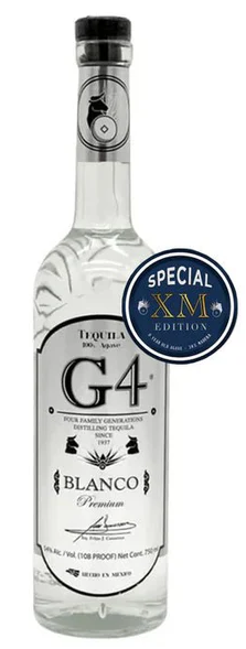 G4 Tequila Blanco Premium Special XM Edition 750ml