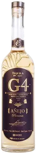 G4 Tequila Anejo 750ml