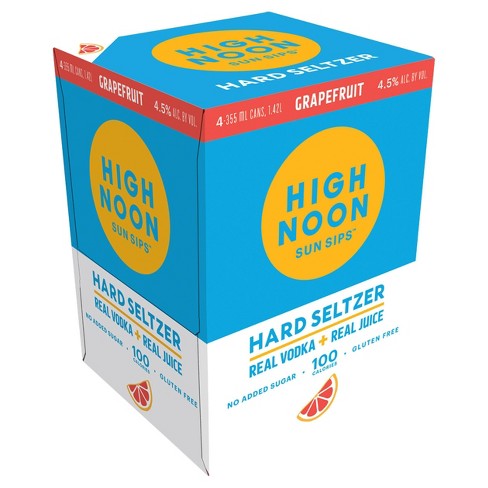 High Noon Grapefruit 4 Pk Can