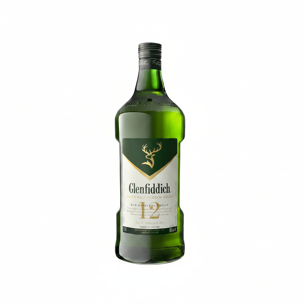 Glenfiddich 12 Years Old Single Malt Scotch Whisky 1.75ml