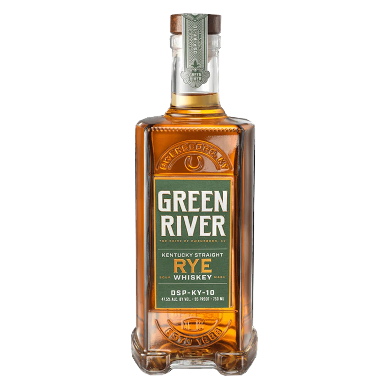 Green River Rye Whiskey Kentucky Straight Bourbon Whiskey 750ml