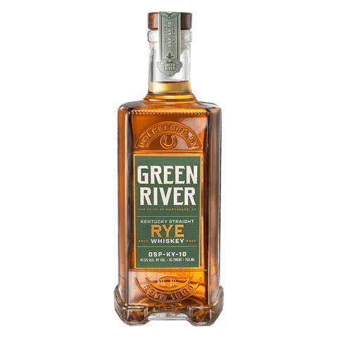 Green River Rye Whiskey Kentucky Straight Bourbon Whiskey 750ml