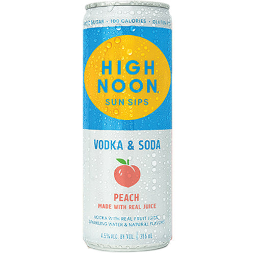 High Noon Peach Can 750ml