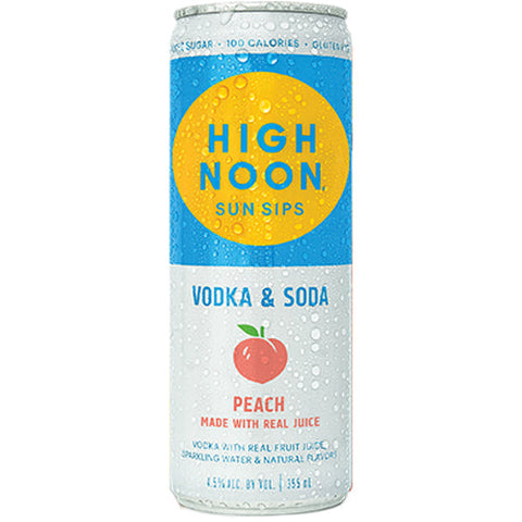 High Noon Peach Can 750ml