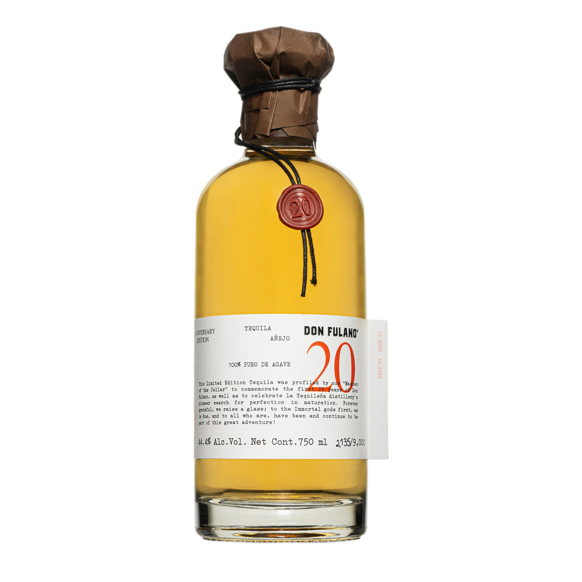 Don Fulano Anejo 20th Anniversary Edition 750Ml