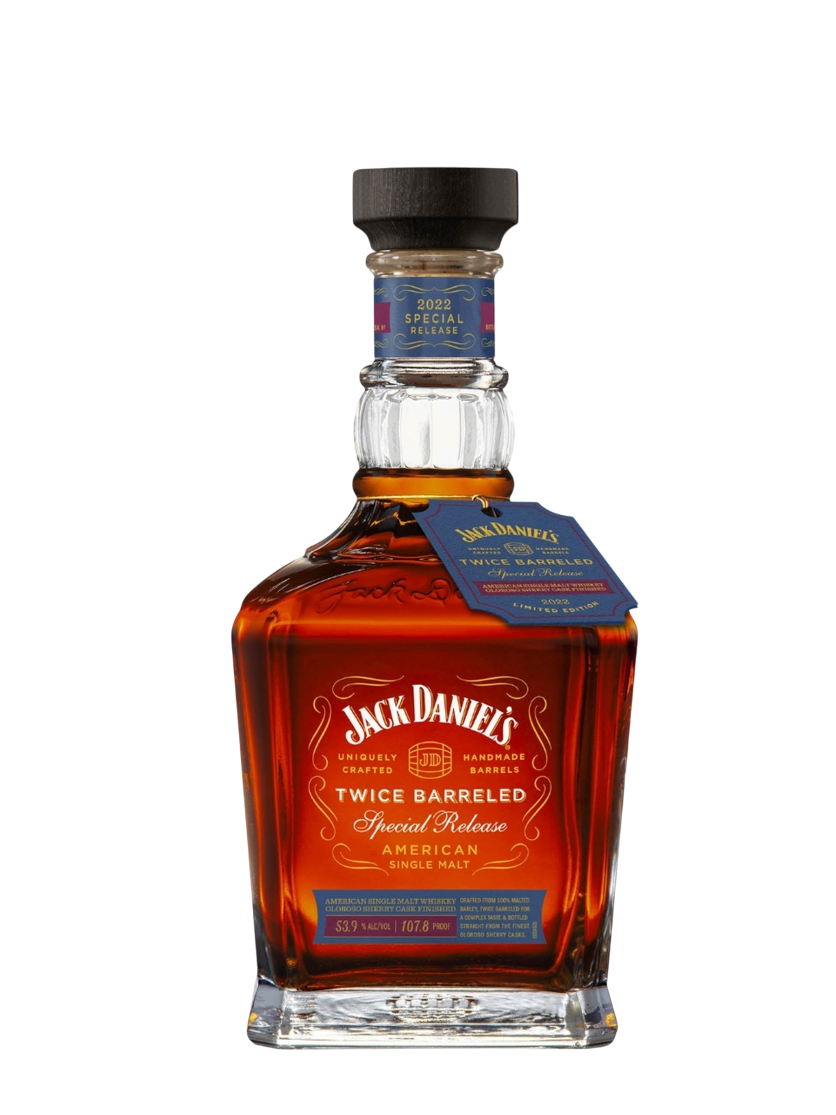 Jack Daniel's Twice Barreled 2022 Special Release: American Single Malt Whiskey 750ml