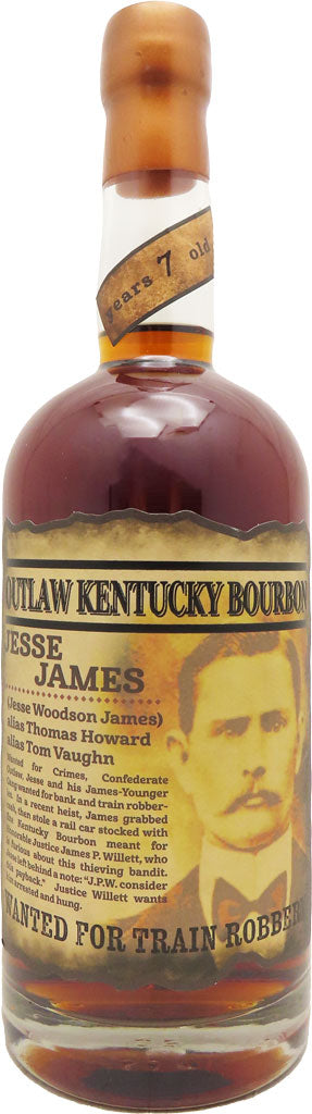 Jesse James Outlaw Bourbon By Preservation 750ml