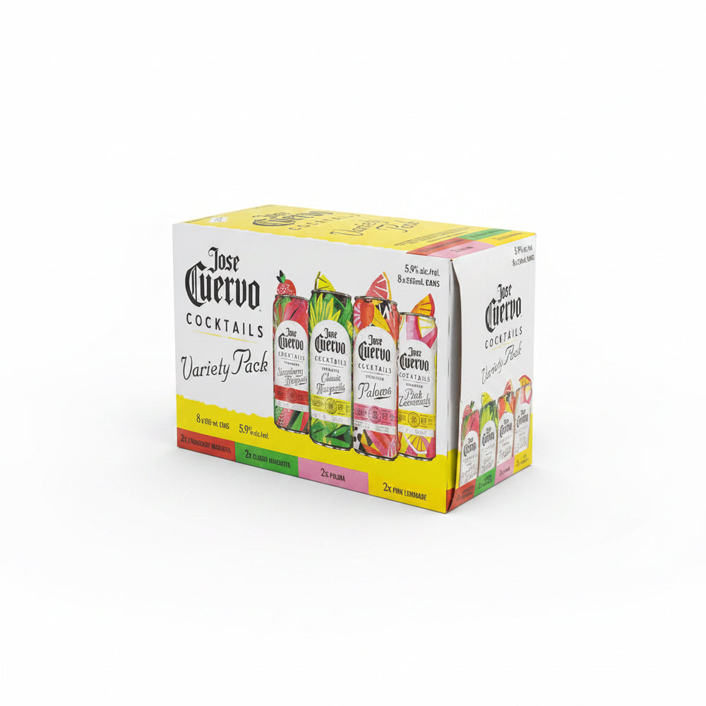 Jose Cuervo Sparkling Cocktail Variety 8 Pack