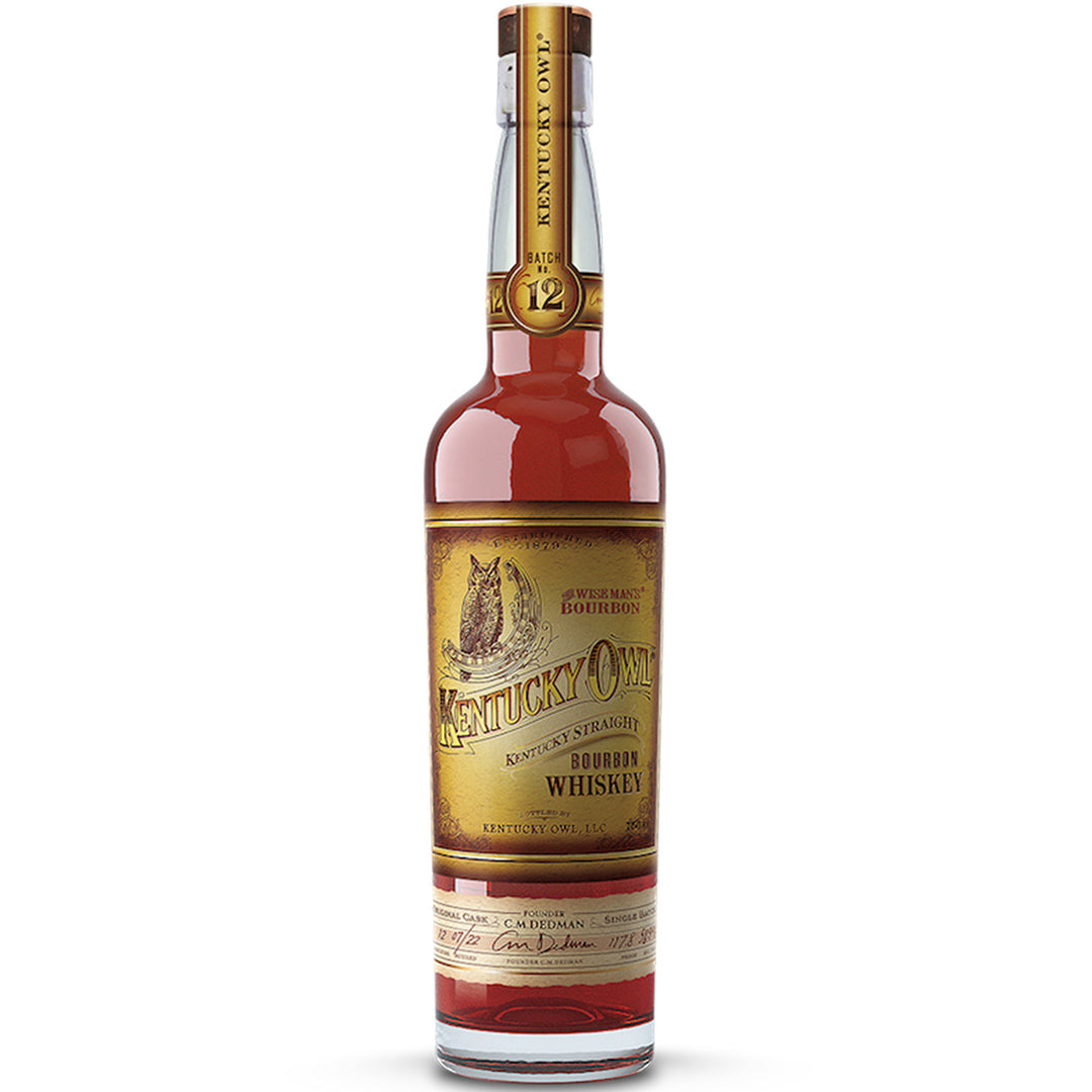 Kentucky Owl Straight Bourbon Whiskey Batch 12 750ml