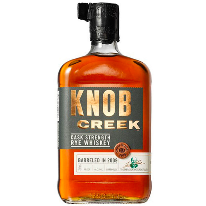 Knob Creek Cask Strength Rye Whiskey 2009 750ml