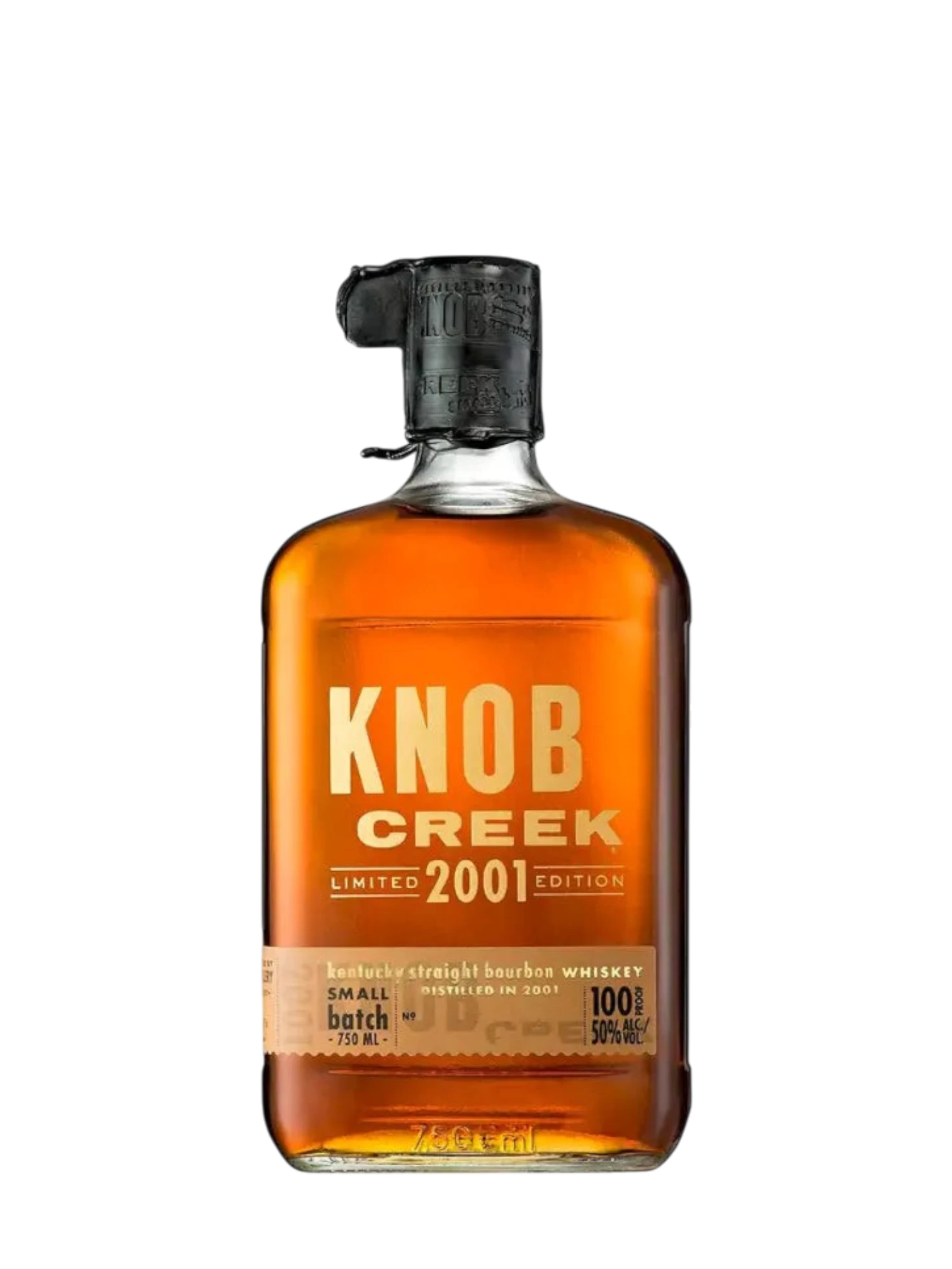 KnobCreek Small Batch Bourbon Whiskey 2001 Limited Editon Batch - 4750ml