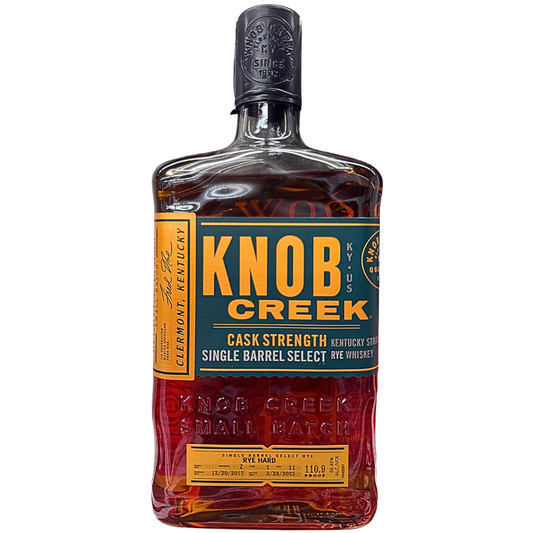 Knob Creek Cask Strength Exclusive Single Barrel Rye "Rye Hard" 109.6
