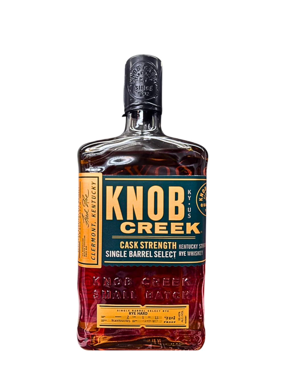 Knob Creek Cask Strength Exclusive Single Barrel Rye "Rye Hard 108.7