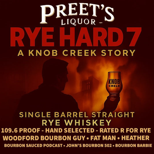 Knob Creek Cask Strength Exclusive Single Barrel Rye "Rye Hard" 109.6