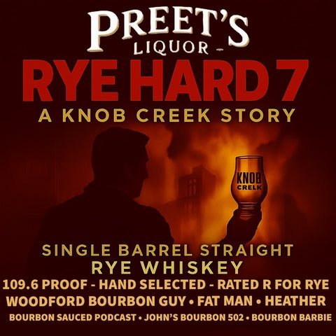 Knob Creek Cask Strength Exclusive Single Barrel Rye "Rye Hard" 109.6
